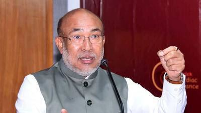 All eyes are on how Manipur chief minister Biren Singh will combat the crisis. (ANI) All eyes are on how Manipur chief minister Biren Singh will combat the crisis. (ANI)