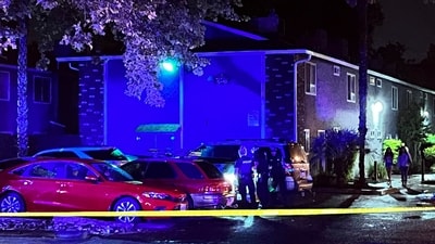 Police investigated the incident on Columbus Avenue connected to another on West Seventh Street after midnight Saturday. (AP) Police investigated the incident on Columbus Avenue connected to another on West Seventh Street after midnight Saturday. (AP)