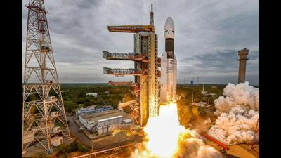 Chandrayaan-2 was successfully launched and inserted into lunar orbit in 2019. (PTI) Chandrayaan-2 was successfully launched and inserted into lunar orbit in 2019. (PTI)