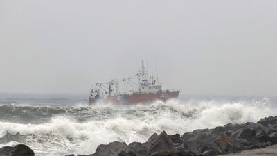 The weather office has warned fishermen of squally weather in southeast Bay of Bengal with windspeed reaching 40-50 kmph from Sunday onwards. (Representational Image) (PTI) The weather office has warned fishermen of squally weather in southeast Bay of Bengal with windspeed reaching 40-50 kmph from Sunday onwards. (Representational Image) (PTI)