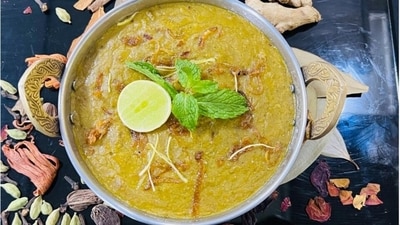 Treat your tastebuds to Hyderabadi flavours with this easy recipe of Haleem (Photo by Conrad Bengaluru) Treat your tastebuds to Hyderabadi flavours with this easy recipe of Haleem (Photo by Conrad Bengaluru)