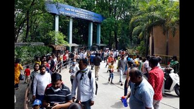 Considering the vacation rush, the civic authorities are introducing an online ticket facility (HT FILE PHOTO)