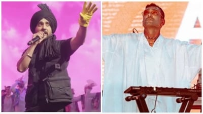 Diljit Dosanjh and Ali Sethi at Coachella 2023. Diljit Dosanjh and Ali Sethi at Coachella 2023.