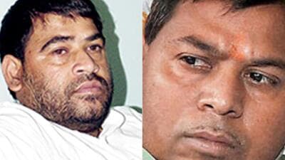 Sadhu and Subhash Yadav (HT file) Sadhu and Subhash Yadav (HT file)