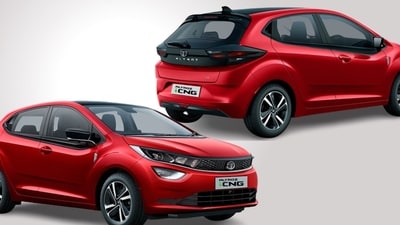 Tata Altroz iCNG hatchback will take on Maruti Suzuki Baleno's CNG version. Tata Altroz iCNG hatchback will take on Maruti Suzuki Baleno's CNG version.