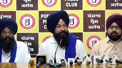 The Punjab BSP leader also condemned the “anti-dalit attitude” of the Aam Aadmi Party government. (HT Photo)