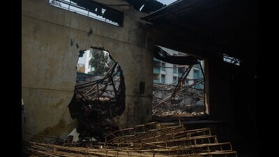 This incident is not the first of its kind in Pune, in the past, similar incidents involving workers’ deaths at hotels or shops were reported in the city. (HT PHOTO)