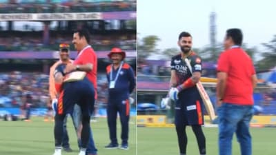 Virat Kohli with Rajkumar Sharma (IPL) Virat Kohli with Rajkumar Sharma (IPL)