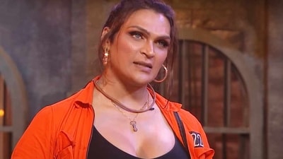 Designer Saisha Shinde starred in Lock Upp. Designer Saisha Shinde starred in Lock Upp.