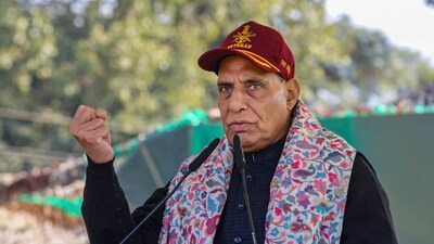 Defence minister Rajnath Singh. Defence minister Rajnath Singh.