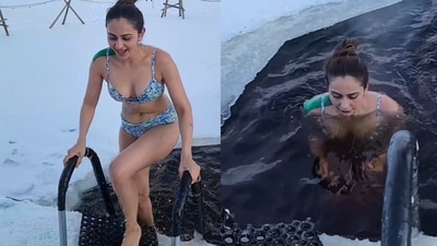 Rakul Preet Singh undergoes cryotherapy. Rakul Preet Singh undergoes cryotherapy.