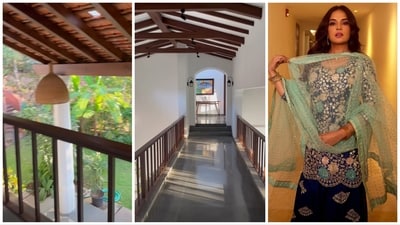 Richa Chadha has shared a glimpse of a huge house. Richa Chadha has shared a glimpse of a huge house.