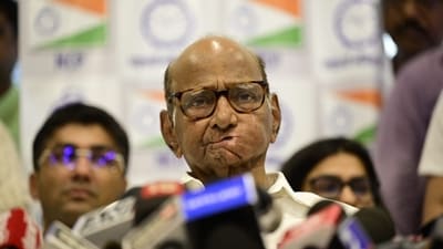 Sharad Pawar withdrew his resignation as NCP chief on Friday. (HT Photo/Anshuman Poyrekar) Sharad Pawar withdrew his resignation as NCP chief on Friday. (HT Photo/Anshuman Poyrekar)