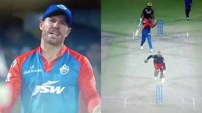 Warner hurls a mouthful as Dinesh Karthik escapes ‘obstructing the field’ dismissal Warner hurls a mouthful as Dinesh Karthik escapes ‘obstructing the field’ dismissal