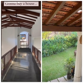 Richa Chadha shared a video of a house. Richa Chadha shared a video of a house.