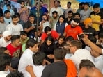 The wrestlers have levelled allegations of sexual harassment against Wrestling Federation of India (WFI) chief , (HT Photo) The wrestlers have levelled allegations of sexual harassment against Wrestling Federation of India (WFI) chief , (HT Photo)