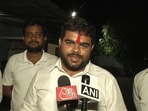 Manikanta Rathod, BJP candidate from Chittapur.