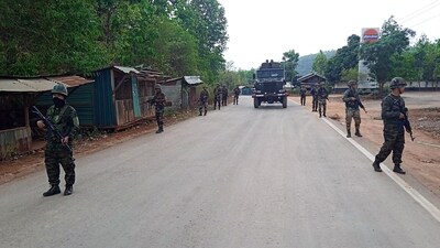 Manipur Government had requisitioned Army and Assam Rifles on May 3 and 4. (ANI arranged) Manipur Government had requisitioned Army and Assam Rifles on May 3 and 4. (ANI arranged)