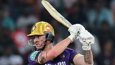 KKR face PBKS in their next IPL 2023 match. (AFP) KKR face PBKS in their next IPL 2023 match. (AFP)