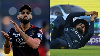 Virat Kohli; Rashid Khan (AFP) Virat Kohli; Rashid Khan (AFP)
