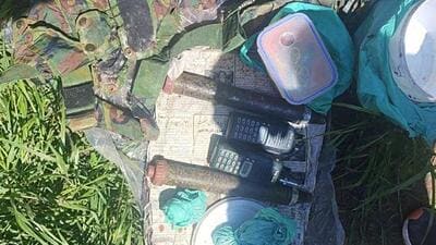 Jammu and Kashmir Police recovered an improvised explosive device weighing approximately 6kg in Pulwama on Sunday. (ANI)