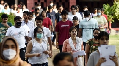 NEET UG 2023 today, check exam day instructions (Arvind Yadav/ Hindustan Times)