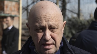Yevgeny Prigozhin, the owner of the Wagner Group military company, is seen, (AP) Yevgeny Prigozhin, the owner of the Wagner Group military company, is seen, (AP)