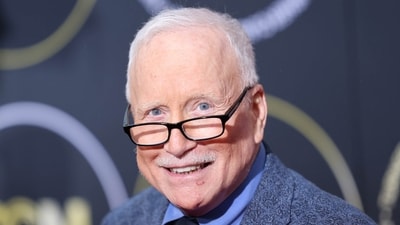 US actor Richard Dreyfuss attends the world premiere of the 4k restorated 1959 movie 'Rio Bravo' presented at the Opening Night of the 2023 TCM Classic Film Festival. (AFP) US actor Richard Dreyfuss attends the world premiere of the 4k restorated 1959 movie 'Rio Bravo' presented at the Opening Night of the 2023 TCM Classic Film Festival. (AFP)