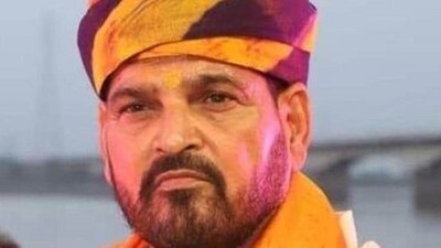 WFI president Brij Bhushan Sharan Singh has denied the sexual harassment charges and claimed that there was a political conspiracy against him. (Twitter/b_bhushansharan) WFI president Brij Bhushan Sharan Singh has denied the sexual harassment charges and claimed that there was a political conspiracy against him. (Twitter/b_bhushansharan)