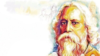 Rabindranath Tagore's works have inspired generations and left an indelible mark on literature, music, and art. (ILLUSTRATION: Biswajit Debnath) Rabindranath Tagore's works have inspired generations and left an indelible mark on literature, music, and art. (ILLUSTRATION: Biswajit Debnath)
