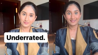 The image, taken from the video shared on Instagram, shows comedian Aiyyo Shraddha. (Instagram/@aiyyoshraddha) The image, taken from the video shared on Instagram, shows comedian Aiyyo Shraddha. (Instagram/@aiyyoshraddha)