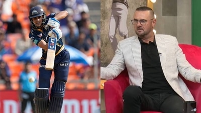 Shubman Gill; Simon Doull Shubman Gill; Simon Doull