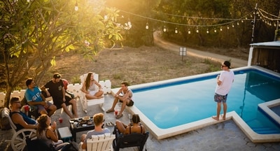 Summer is the perfect time to gather with friends and family for a fun-filled staycation party. (Unsplash) Summer is the perfect time to gather with friends and family for a fun-filled staycation party. (Unsplash)