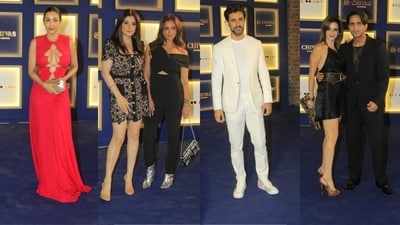 Apart from Malaika Arora, a hots of celebs such as Maheep Kapoor, Seema Sajdeh, Kunal Kapoor, Sussanne Khan and Arslan Goni were spotted at the event. 