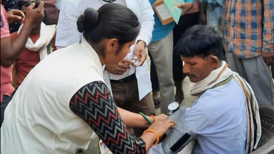 As many as 210 of the existing 2,572 sanctioned posts for nursing staff at Chandigarh’s PGI are lying vacant. (PTI)