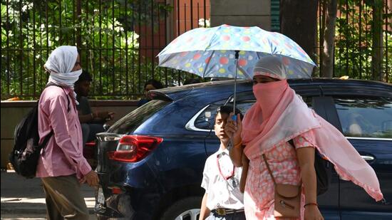 Last year, a Lancet report said that India recorded a 55% rise in deaths due to extreme heat. (HT/Vipin Kumar)