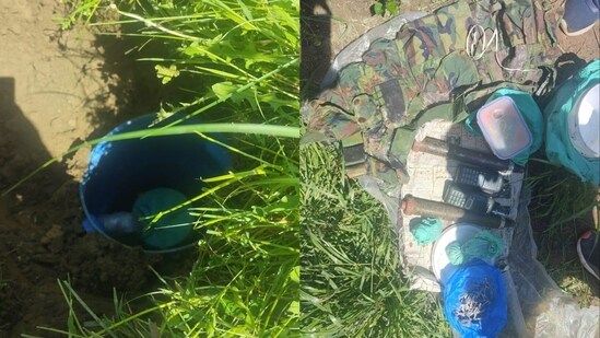 IED recovered by Pulwama police.