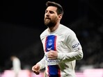 Paris Saint-Germain's Argentine forward Lionel Messi Paris Saint-Germain's Argentine forward Lionel Messi