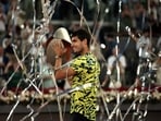 Spain's Carlos Alcaraz celebrates with the trophy after winning the 2023 ATP Tour Madrid Open tennis tournament Spain's Carlos Alcaraz celebrates with the trophy after winning the 2023 ATP Tour Madrid Open tennis tournament