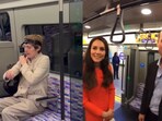 TikToker Francis Bourgeois meets Prince William and Kate Middleton on a train. TikToker Francis Bourgeois meets Prince William and Kate Middleton on a train.