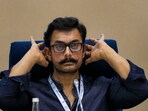 Aamir Khan at an event in Delhi last month. Aamir Khan at an event in Delhi last month.