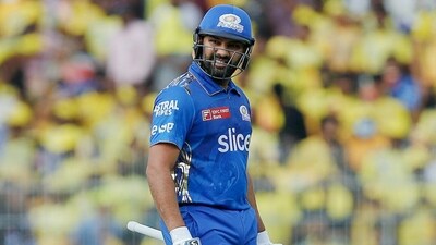 Mumbai Indians skipper Rohit Sharma walks back after getting out in a match against Chennai Super Kings (IPL Twitter) Mumbai Indians skipper Rohit Sharma walks back after getting out in a match against Chennai Super Kings (IPL Twitter)