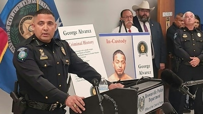 Brownsville Police Department Chief Felix Sauceda speaks at a news conference in Brownsville, Texas, (AFP) Brownsville Police Department Chief Felix Sauceda speaks at a news conference in Brownsville, Texas, (AFP)