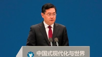 Chinese Foreign Minister Qin Gang (Reuters (File)) Chinese Foreign Minister Qin Gang (Reuters (File))