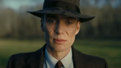 Cillian Murphy plays nuclear physicist J Robert Oppenheimer in the film. Cillian Murphy plays nuclear physicist J Robert Oppenheimer in the film.