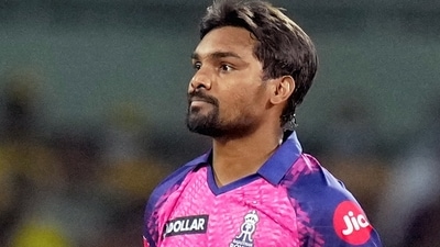 Sandeep Sharma bowled a no-ball in the final over as SRH defeated RR. (PTI) Sandeep Sharma bowled a no-ball in the final over as SRH defeated RR. (PTI)