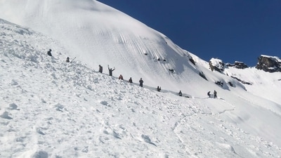 The relief work was in progress as NH1 continued to remain closed due to multiple minor avalanches. (PTI file)