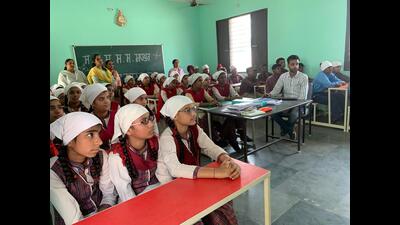 SCERT added that accounts of all students have been created and will be updated by May 15 (HT File Photo)