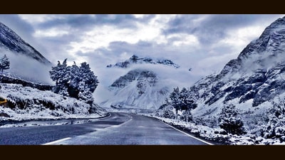 Snow-covered mountains in Lahaul & Spiti. (PTI) Snow-covered mountains in Lahaul & Spiti. (PTI)