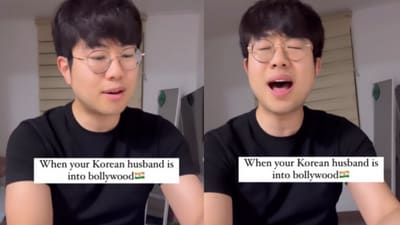 South Korean man sings Zaalima. (Instagram/@NehaArora) South Korean man sings Zaalima. (Instagram/@NehaArora)